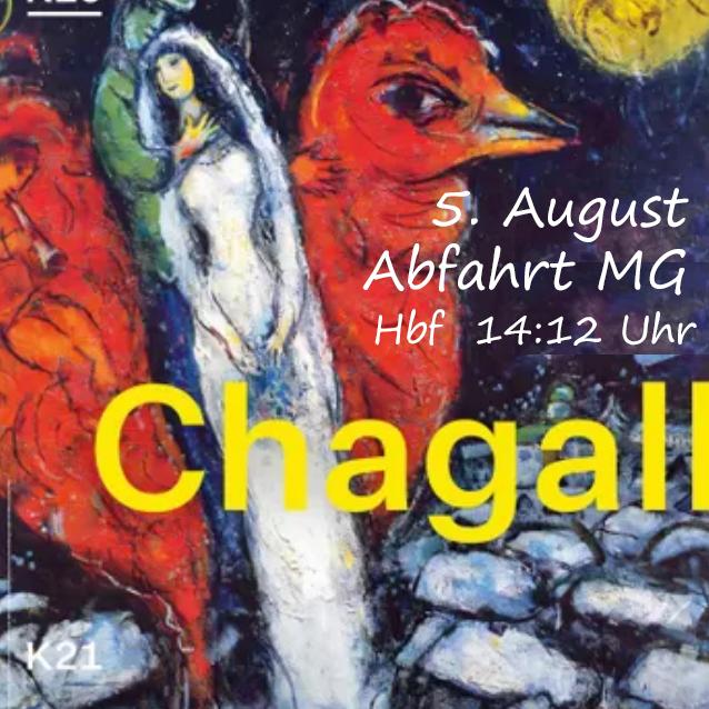 20250805 Plakat Marc Chagall Kunstsammlung NRW