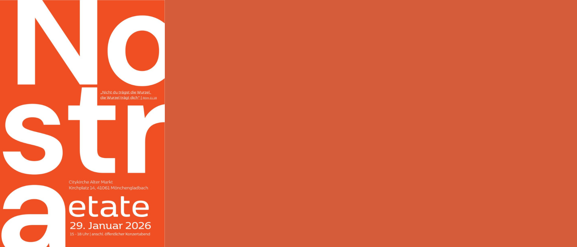 Thementag NOSTRA AETATE