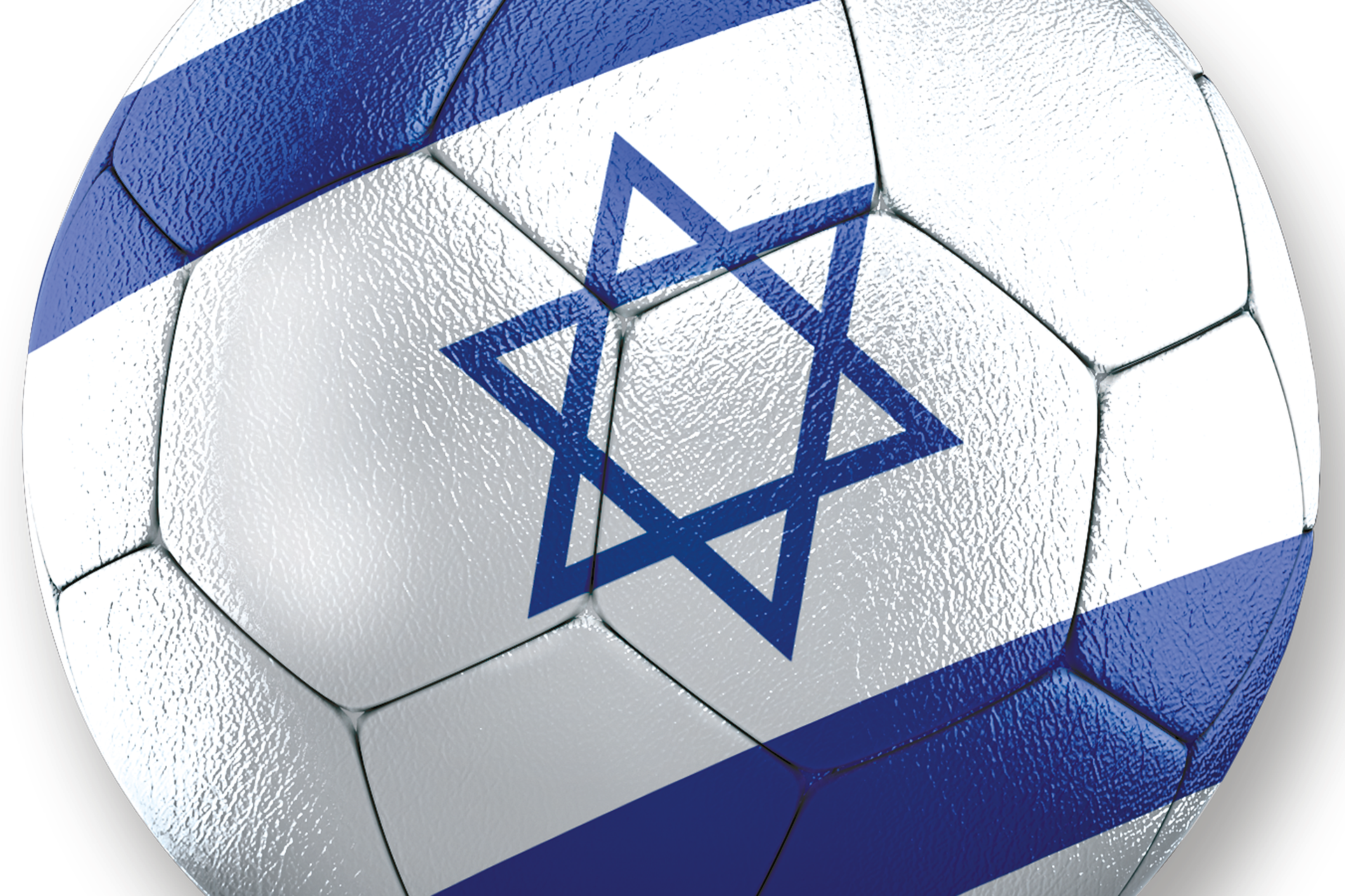 Fußball mit Judenstern